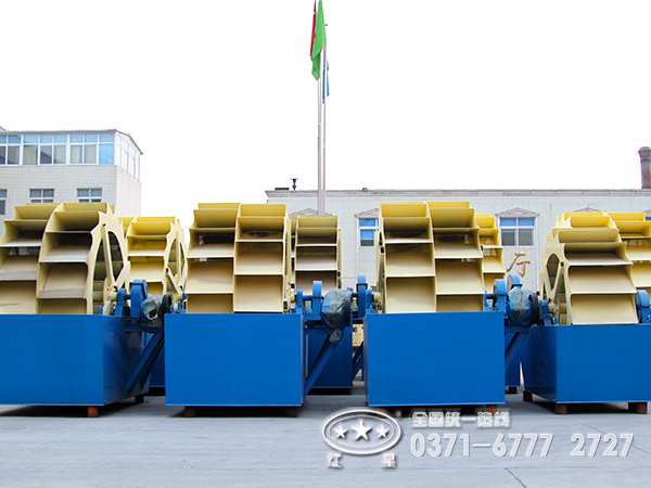 不同類型的洗砂機特點、型號和技術參數(shù)