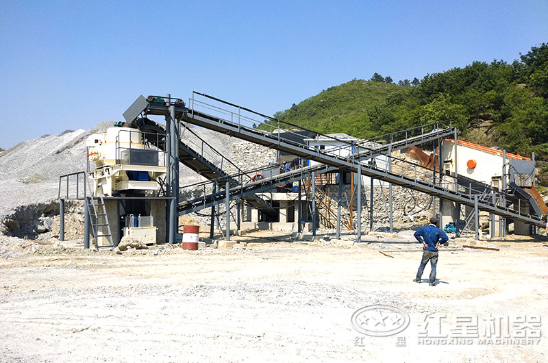 湖北客戶(hù)石頭造沙子廠