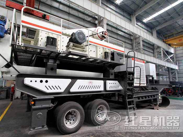 小型車載移動石料破碎機_小投資，大收益