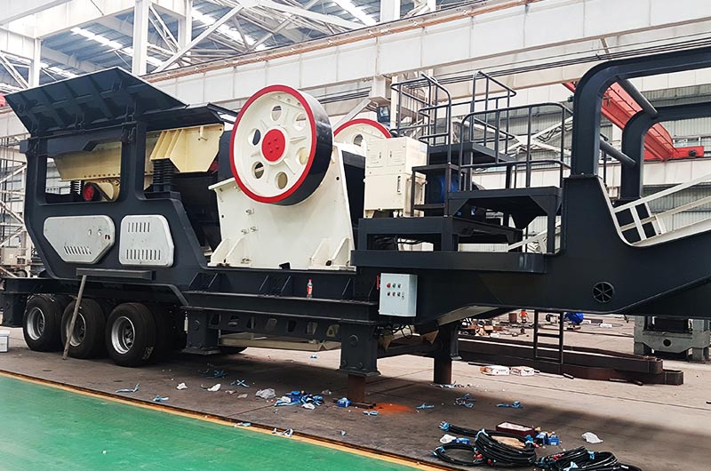 車(chē)載流動(dòng)破碎石仔機(jī)，一體式作業(yè)，碎石更輕松
